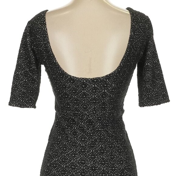 Free People Lady Pucker Scoop Back Dress Black Size Small - Picture 5 of 9
